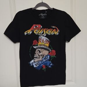 Poison Black Graphic Tee - Short Sleeve
